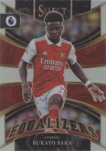 BUKAYO SAKA PSA 10 2022-23 PANINI SELECT PREMIER LEAGUE STAINED