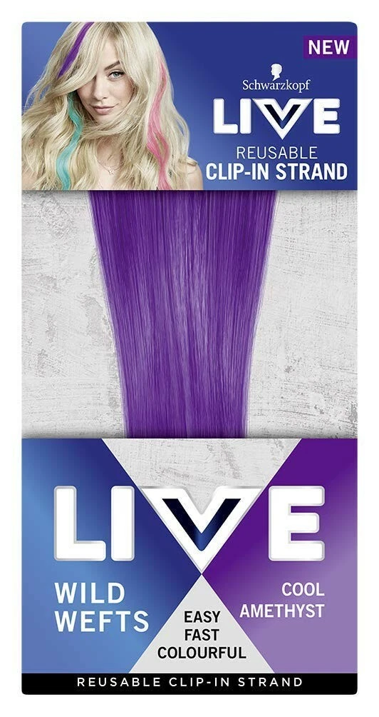Live n clearance clip hair extensions