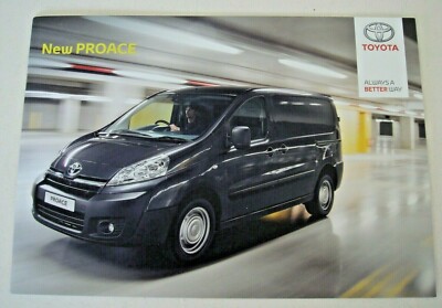 Toyota . Proace . Toyota Proace . January 2014 Sales Brochure