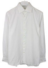 SUITSUPPLY Egyptian Cotton Extra Slim Fit Formal Shirt Men's UK 43 Spread