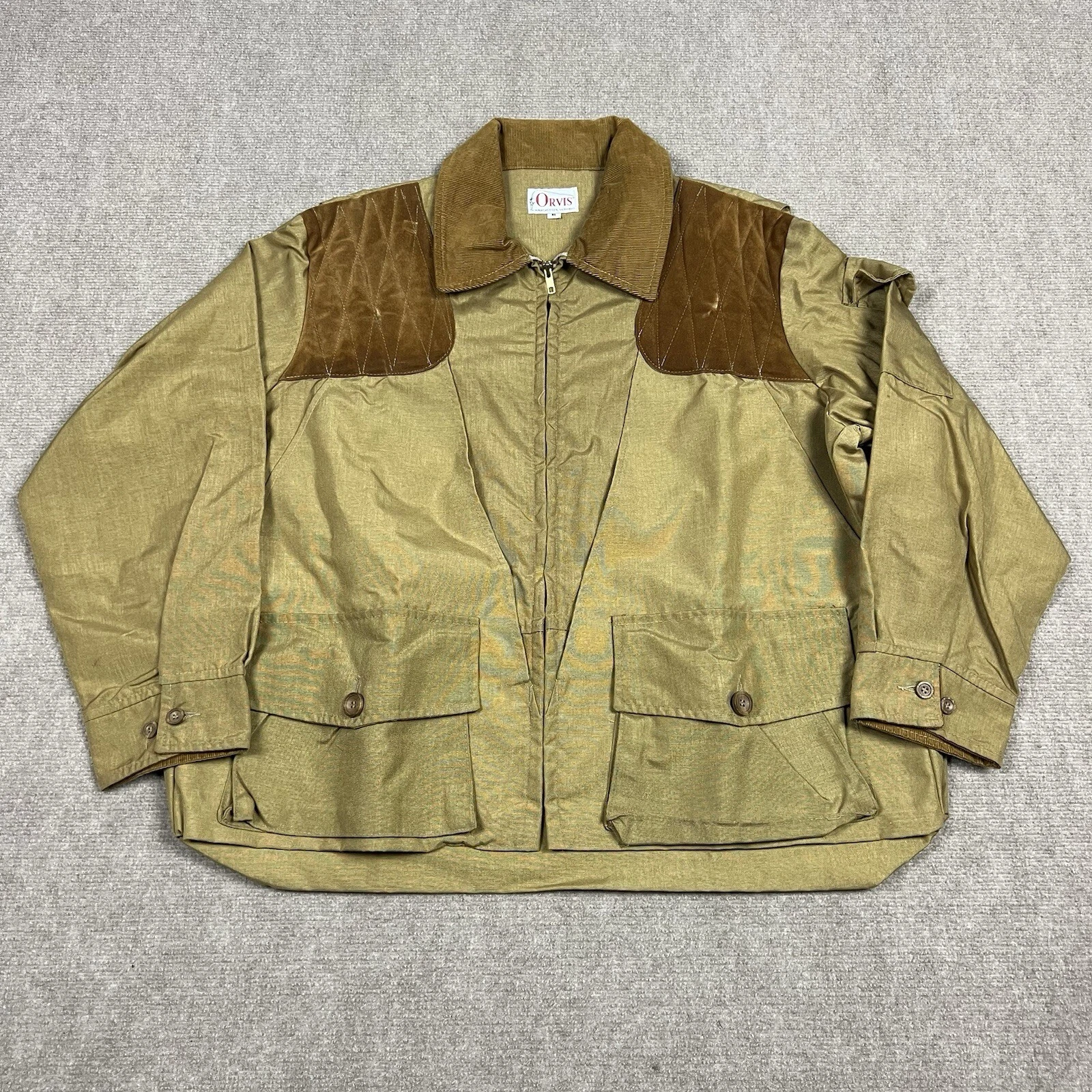 Vintage 70s 80s Orvis Hunting Shooting Jacket Coat Lightweight Mens XL Fishing