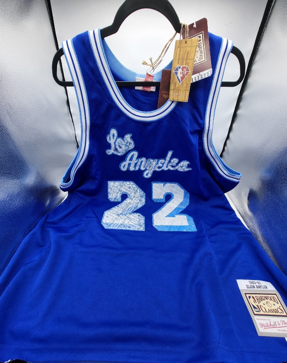 Vntg Los Angeles Lakers, Elgin Baylor Mitchell & Ness Hardwood