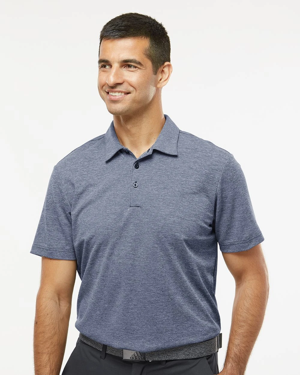 Adidas Heathered Polo Sport Shirt A582 S-4XL Golf 4 Colors