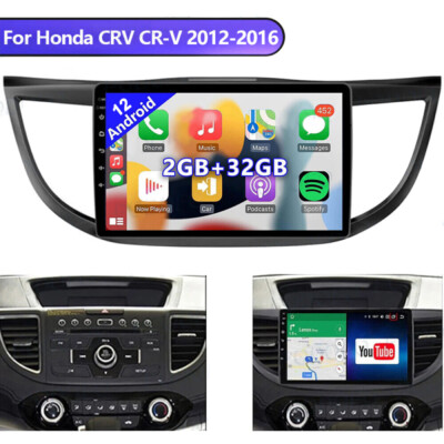 ANDROID 13.0 CAR STEREO RADIO GPS NAVI Carplay BT FOR HONDA CRV 2012-2016