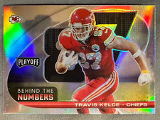 2021 Panini Playoff Football Travis Kelce Behind The Numbers Chiefs BTN-TKE
