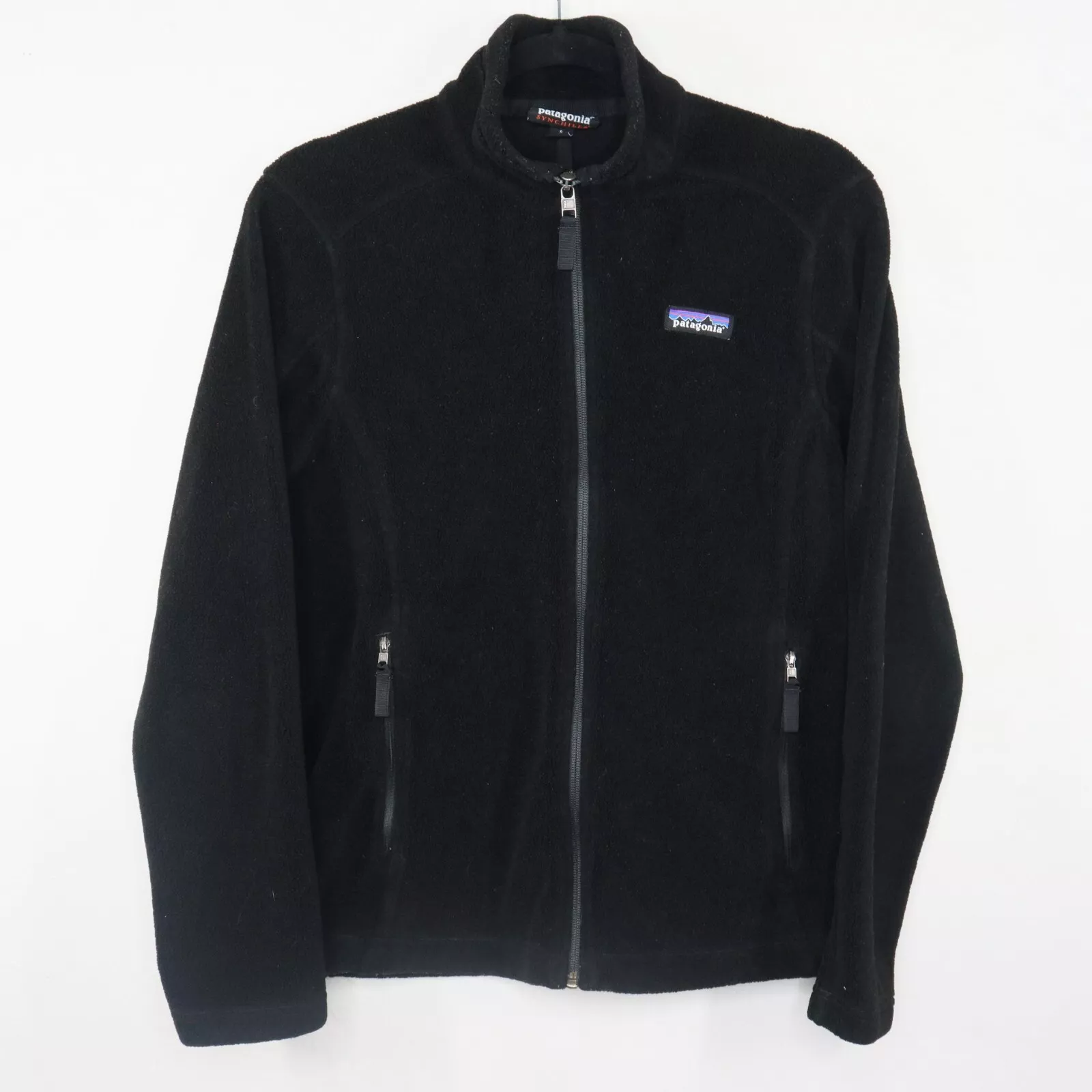 patagonia classic synchilla fleece full zip outdoor jacket