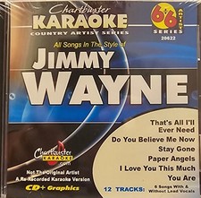 20622 JIMMY WAYNE  CHARTBUSTER KARAOKE CDG