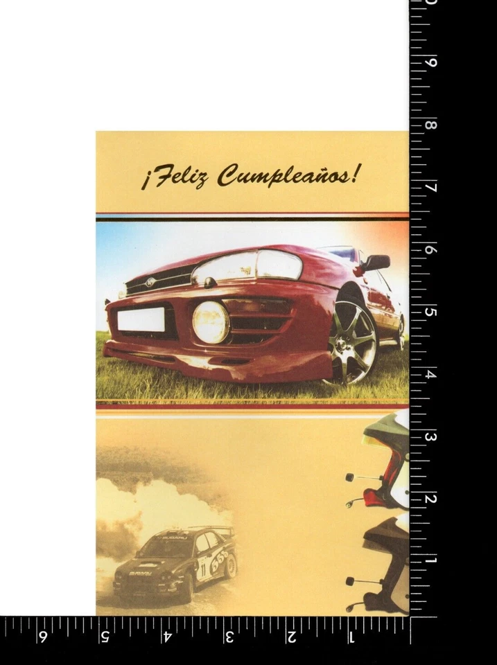 Cartão de aniversário espanhol CUMPLEAÑOS PARA HOMEM — Saudações populares + ✉ - Imagem 3 de 4