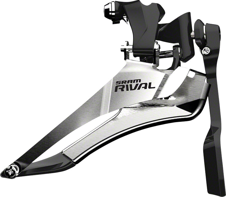 Передний переключатель передач SRAM Rival 22 - 2x11-ступенчатый, с фиксатором поворота цепи,
