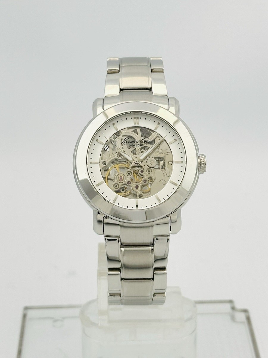 カネスレディ Kenneth Lady Kenneth Cole New York KC4775 Ladies Skeleton Automatic