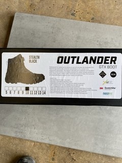 Klim Outlander GTX Black Leather Boots