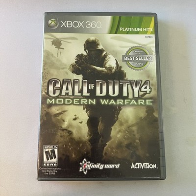Call of Duty 4: Modern Warfare for Xbox 360 Platinum Hits CIB Tested