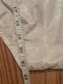 VINTAGE CARNIVAL CORSOLETTE BODY SHAPER  White Size 32C LINGERIE NOS