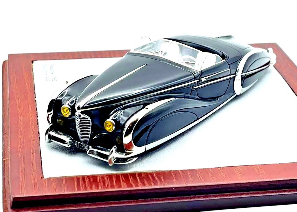 Ilario Chromes Delahaye 175 S Saoutchik 1949 Roadster CHRO08n 1:43 e minichamps - Imagem 2 de 4