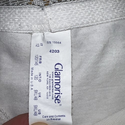 VTG GLAMORISE Size 9XL-48 Control Nylon Panties Firm Control #4203 - Picture 5 of 6