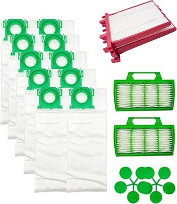 Replacement Filter Kit Compatible with SEBO Airbelt K Series Vacuums with 10
