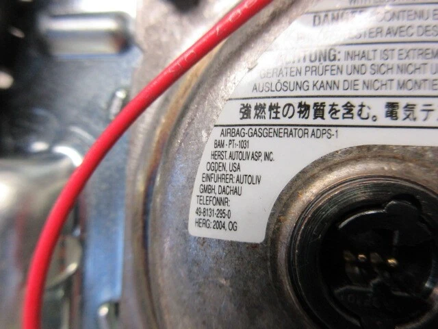 05 2005 克莱斯勒 Pacifica 司机车轮安全气囊原始设备制造商 LKQ — 第 3/4 张图片