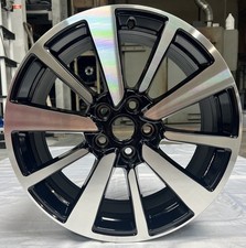 OEM 19″ x 8″ 2022-2024 Lucid Air 10 Spoke Machined Black Wheel - 95620