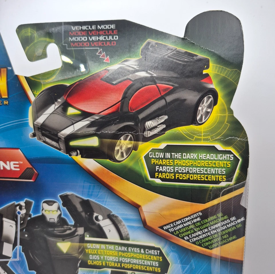 2010 Transformers Crossovers War Machine Action Figure Hasbro Iron Man Sealed - Image 4 of 4