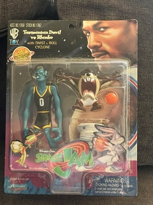 Space Jam Tasmanian Devil VS Blanko Set New 1996 Movie Michael