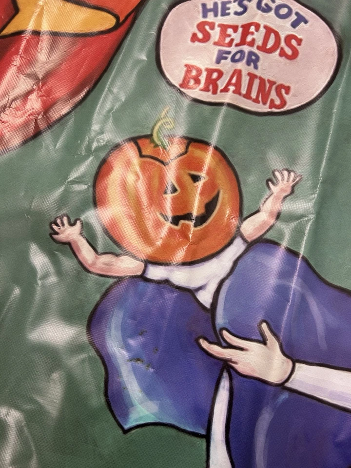 Ojales Sideshow Banner Pumpkin Boy impresión de vinilo Freak Show Carnaval 3’ X 3’ Foto 3 de 4