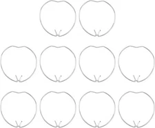 Quacc 10 PCS GU10 MR16 Spotlight Clips Lamp Retaining Spring Clasp Clips... 