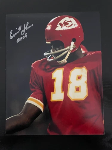 Kansas City Chiefs Emmitt Thomas Signed 8x10 W/COA