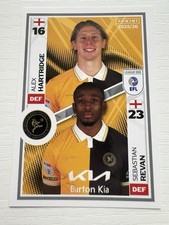 PANINI EFL 2025 - 26 STICKER HARTRIDGE / REVAN BURTON ALBION # 528