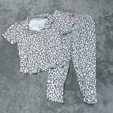 Karen Neuburger Women's XL Pajama Set Black h0041