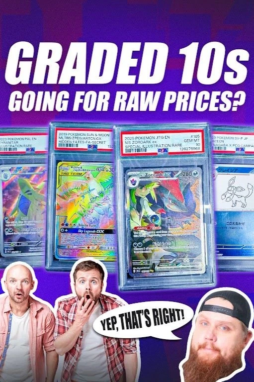 Pokemon Slabs Going for Raw Prices!?!!?!