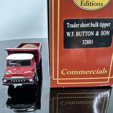 EFE 1:76 OO Railway Trader W F Button Diecast Bulk Tipper Lorry Model 32801
