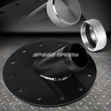 Fuel Cell Gas Tank 45 Degree 1.5 Remote Fast Fill 2.75 Filler Neckcap Black