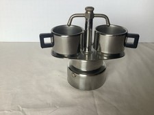 Vintage Italian Double Stovetop Espresso Make...