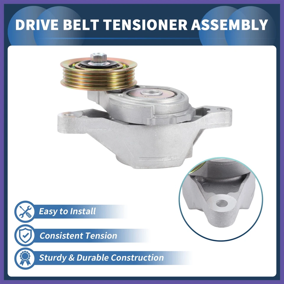 Belt Tensioner for Honda CR-Z 11-16 l4 1.5L ELECTRIC/GAS No.31170RBJ003 - Image 4 of 4