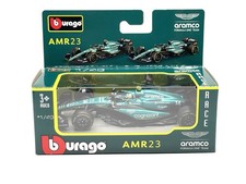 BBurago Aston Martin AMR23 Fernando Alonso #14 F1 Formula One Car 1/43 Scale