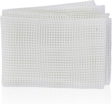Latch Hook Canvas Mesh, Rug Canvas for Making Rug Blank Rug Hooking Mesh Canvas