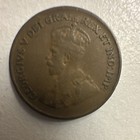 Canada 1932 George V Large Cent One Cent Bronze BN KM#21 Maple Leaves — photo 2
