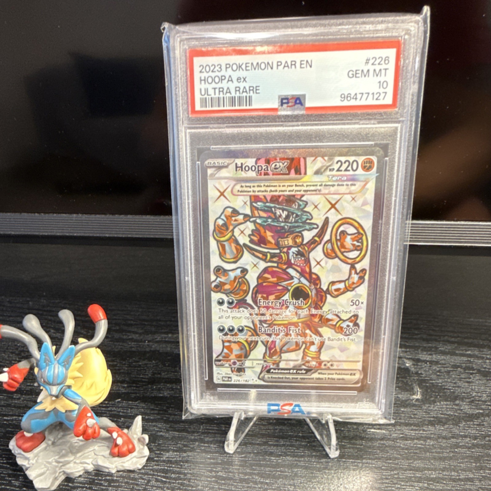 Pokémon Hoopa ex PSA 10 SV04 Paradox Rift 226/182 Ultra Rare Holo Card