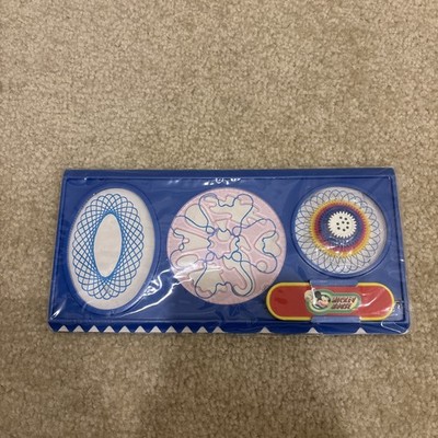 Disney Mickey Mouse Spirograph Drawing Art Design Stencil Set Kit NEW
