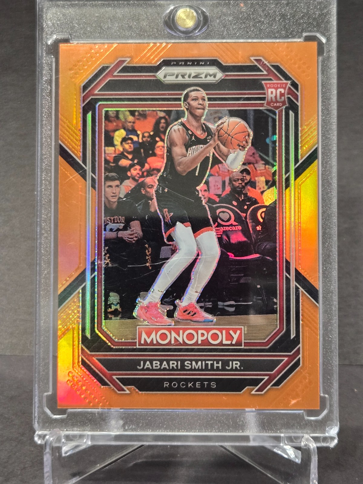 2022-23 Prizm Monopoly - Jabari Smith Jr RC #32 Orange /124