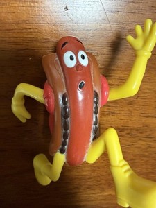 Wienerschnitzel Antenna Topper The Delicious One Running Hotdog 2004 Rare