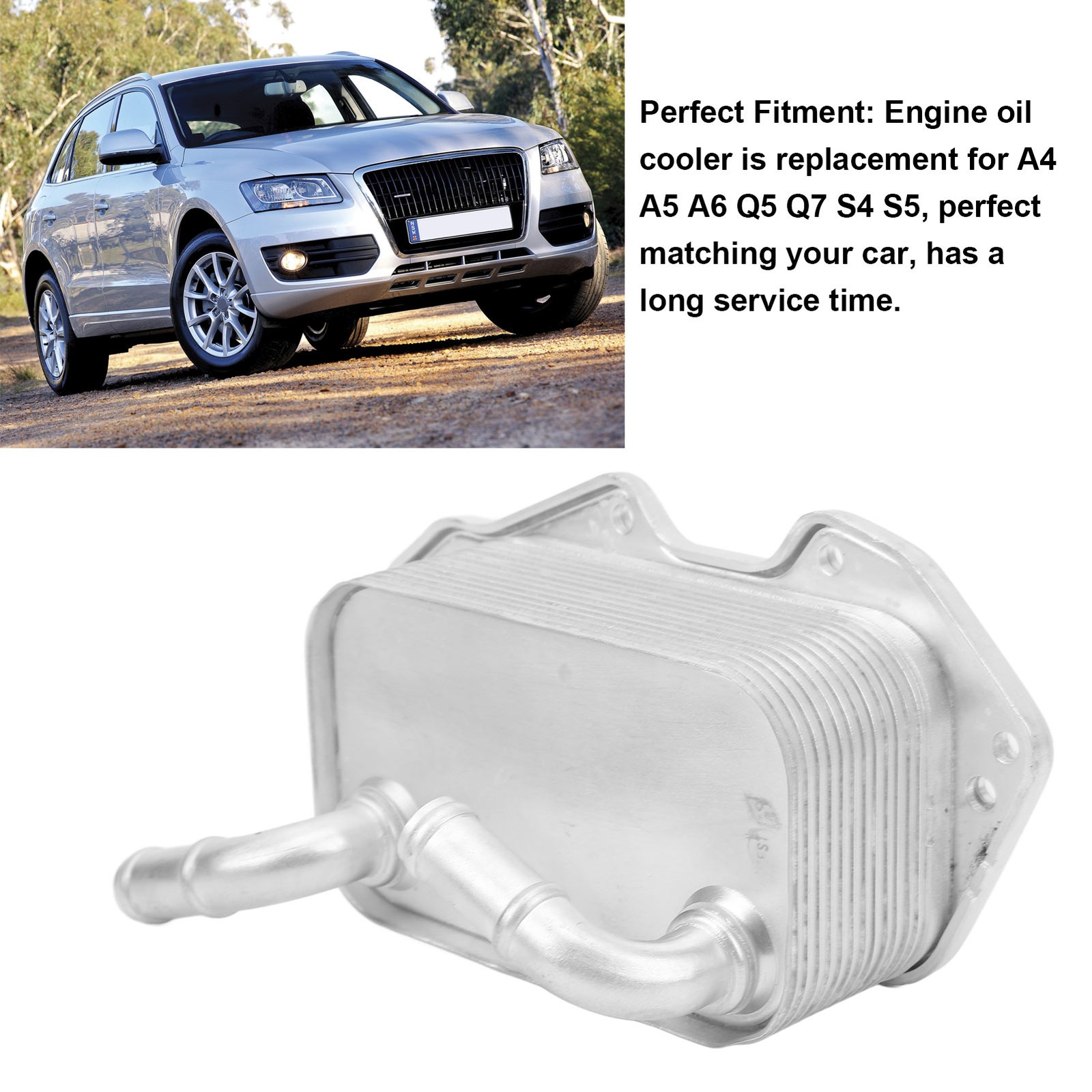 ­Engine Oil Cooler 06E117021G Car Accessories For A4 A5 A6 Q5 Q7 S4 S5