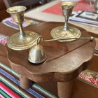 International Silver Co. Silver Plated Taper Candles Holder/snuffer Vintage Set — photo 6