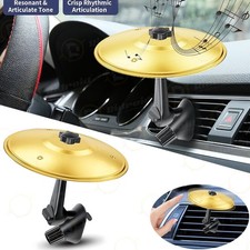Car Crash Cymbal, Car Drum Cymbal Air Vent, Make Your Driving More Fun Golden