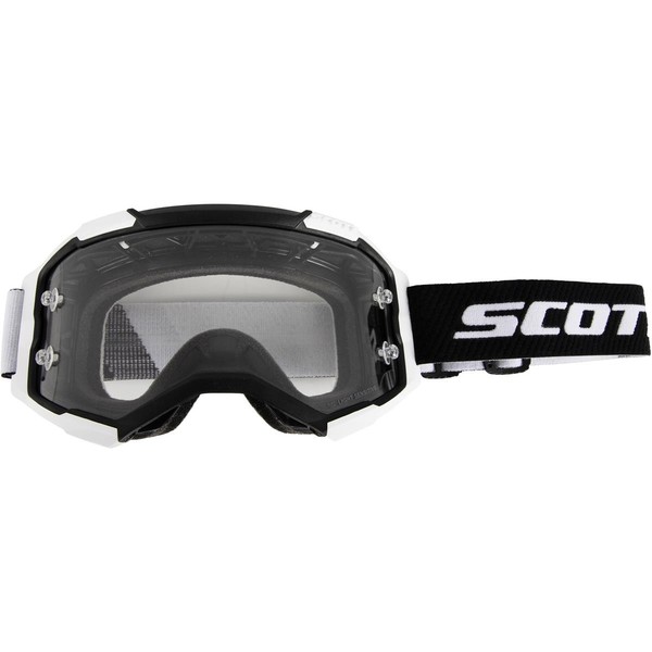 Scott Crossbrille Fury LS Premium Black/White - Light Sensitive Gray Work-image