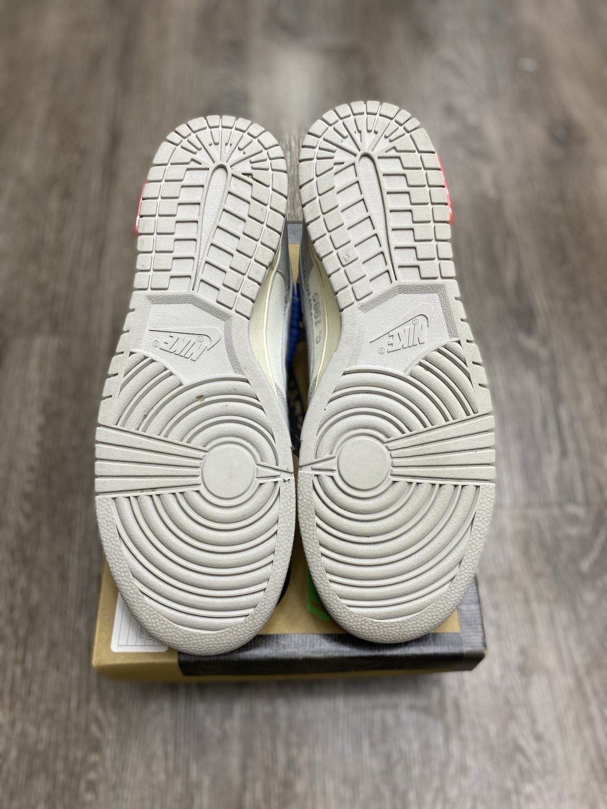 OFF WHITE X NIKE Taglia 12 Nike Off White x Dunk Low Lotto 10 di 50