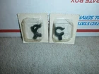 technics 1200 arm rest clips lot of 2 new original replacement parts