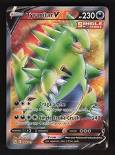 Tyranitar V 154/163 Pokemon Battle Styles Holo Full Art Card