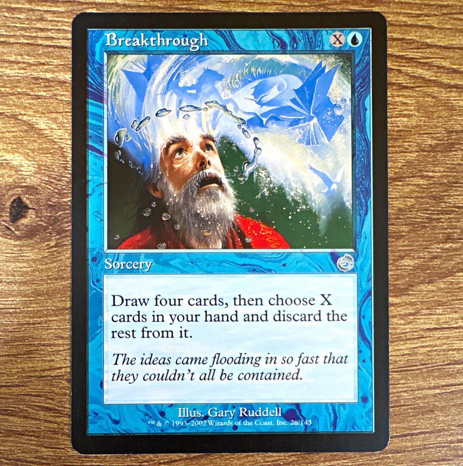 Wizards of the Coast Breakthrough MTG Torment Sorcery Common Blue #26