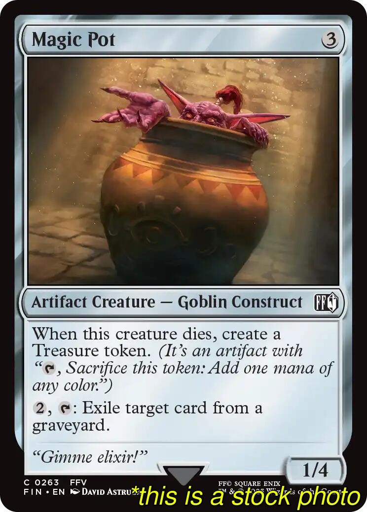 Magic Magic Pot FINAL FANTASY 263 Foil Near Mint